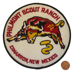 BOY SCOUT BSA OA PHILMONT RANCH CIMARRON NEW MEXICO POCKET PATCH MINT! 3" - Picture 1 of 2