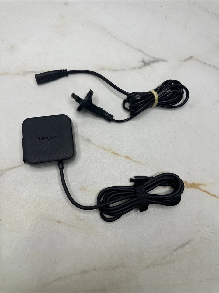Targus 45W USB-C AC Mains Charger With two prong power connection - image 1 of 4