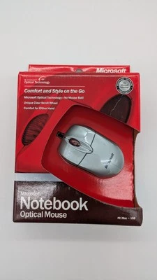 Microsoft Notebook Optical Mouse - M20-00001 BRAND NEW SEALED - Image 1 of 4
