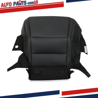 For Honda Accord 2013-2016 2017 Front Driver  Bottom Seat Cover Leather Black - Изображение 1 из 4