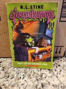 Goosebumps #39 (1996) – How I Got My Shrunken Head by R.L. Stine, 1st Edition - Picture 1 of 8