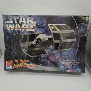 Star Wars Tie Fighter Flight Display Model Kit 1996 AMT Ertl Sealed Vintage - Picture 1 of 6