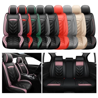 For Mazda CX-3 CX-5 Car Seat Covers Front&Rear 2/5 Seat Protector Full Set - Image 1 of 4