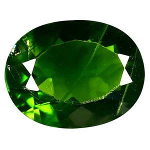 2.36 ct Wonderful Oval (10 x 8 mm) Unheated 100% Natural Green Chrome Diopside - Picture 1 of 1