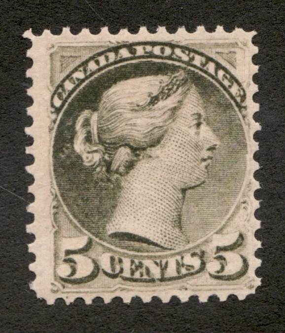 1876 Canada Sc# 38 - 5¢ "Small" Queen Victoria. MNH - Image 1 of 1