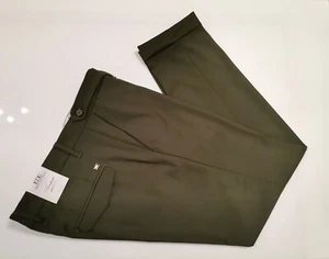 PANTALONE UOMO SLIM FIT EREDI DEL DUCA EDD MADE IN ITALY LUISIANA VERDE AUTU/INV - Foto 1 di 5