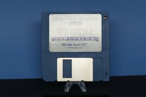 Atari ST SUB BATTLE SIMULATOR 1986 Vintage Software & Instruction Manual - Picture 1 of 5