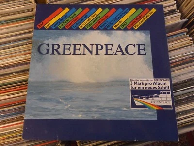 GREENPEACE LP: BAP LINDENBERG NOVALIS MAFFAY DANZER WADER TRIO HIRSCH WECKER BOT - Bild 1 von 4