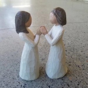 2000 WILLOW TREE Sisters By Heart Figurenpaar Susan Lordi Demdaco Friends - Bild 1 von 10