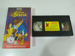 LA BELLA Y LA BESTIA VHS LOS CLASICOS DE WALT DISNEY - VHS Cinta Español