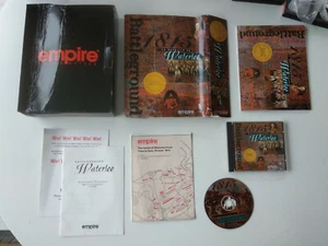 Battlegrounds 1815 la bataille de waterloo Napoleon PC FR Big Box carton - Foto 1 di 4