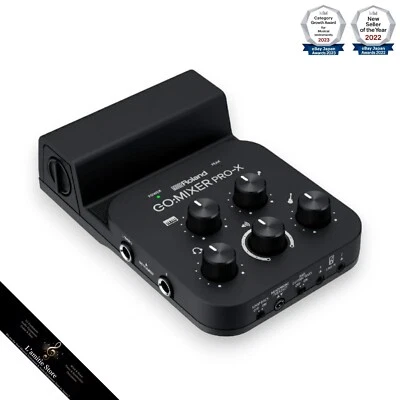 ROLAND GO MIXER PRO-X Black Audio Portable Smartphone Studio Palm Size PROX New - Image 1 of 4