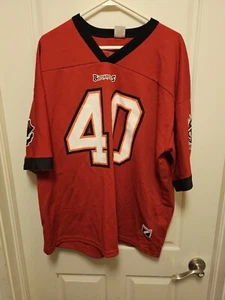 Mike Alstott Authentic Replica Tampa Bay Buccaneers Jersey. Large USA - Picture 1 of 2