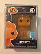 Funko Pop Hawkeye 51 Marvel Infinity Saga Art Series Hard Stack Protector Sealed