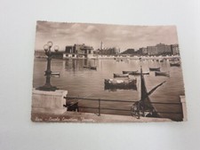 1952 Grand Prix Bari Stamp on Circolo Canottieri Barion Photo Postcard Post Card