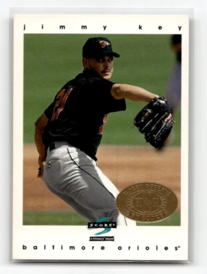 1997 Score Hobby Reserve Jimmy Key #410 BASEBALL ORLOLES - Image 1 of 2