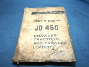 John Deere 450 Service Manual Vintage - Picture 1 of 5