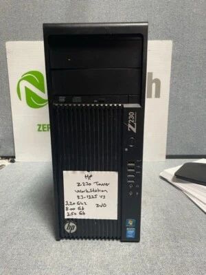 Lot of 10 HP Z230 Tower Workstation Xeon E3 1225 V3 3.20Ghz 8GB 250GB DVD NO OS - Image 1 of 4