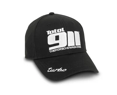 Total 911 The Porsche Magazine Official Quality Woven Cap with Metal Clasp