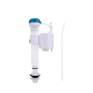 Silent Toilet Fill Valve Adjustable Water Level, Toilet Inlet Valve Dual Flus... - Picture 1 of 8