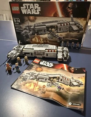 LEGO 76140 Star Wars: Resistance Troop Transporter 100% Complete w Box & Manual - Image 1 of 4