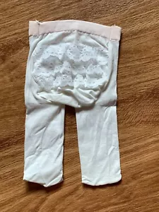 Collant Rumba Ruffle Bianco Vintage Bambino 0 - 3 Mesi - Foto 1 di 2