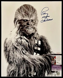 PETER MAYHEW - CHEWBACCA STAR WARS Autografo Firmato 16x20 Foto - JSA non PSA - Foto 1 di 2