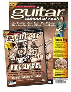 Gitarre Songbook mit DVD Rock Classics mit Riffs und Licks von Thomas Blug
