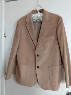 Blazer/chaqueta Lands End de pana de algodón para hombre 42S color camel Foto 1 de 2