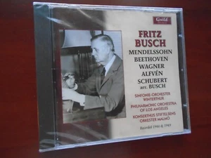 Fritz Busch: Mendelssohn/Beethoven/Wagner/Alfven/Schubert [CD] UK - Import - Picture 1 of 2
