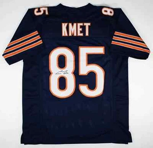 Cole Kmet Signed Bears Jersey (JSA COA) Chicago 1st Round Draft Pk 2020 T.E. - Picture 1 of 6
