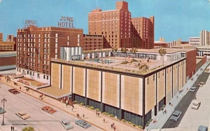 Postal LA: Jung Hotel, Nueva Orleans, Louisiana, publicada 1973 - Imagen 1 de 2