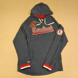 St Louis Cardinals Logo Baseball Pullover Hooded Sweatshirt with Custom Name