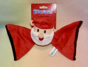 ENCORE CRINKLE SQUEAK TOY *RED AND WHITE SANTA * 10 INCH * SM/MED DOGS * - Picture 1 of 1