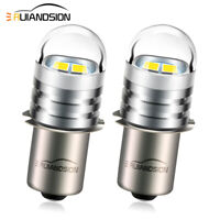 Weiss P13.5S CREE 3W LED Taschenlampe Lampe Birne DC3V/ 4,5V/ 3-18V /6-24V 150LM 