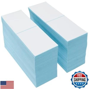 L LIKED 6000 Fächerfaltung 4" x 6" Direkte Thermische Etiketten, Versandetiketten mit Perf - Bild 1 von 5