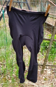 CASTELLI Women's Black Capri Compression Cycling Tights Padded Size Small-Italy - Picture 1 of 17