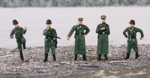PMA Deutsche Soldaten 5 Figuren Winterinfanterie 1/72 fertig 5 Figuren Modellset - Bild 1 von 5