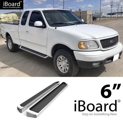 APS Running Boards Style Fit 99-03 Ford F150 F250 Light Duty Super Cab - Image 1 of 4