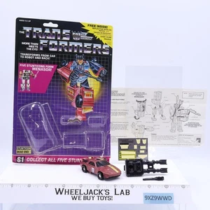 Dead End 100 % completo con tarjetero y burbuja 1986 G1 Transformers de colección - Imagen 1 de 8