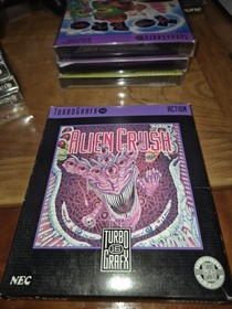 Alien Crush--CIB-Complete In Box-Turbografx 16 TG-16