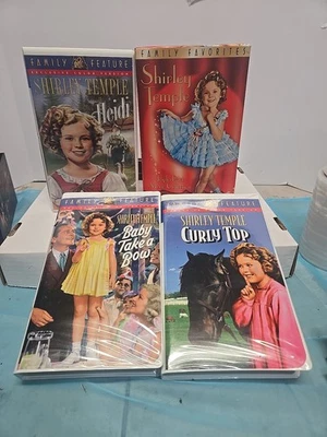 Shirley Temple  (VHS, 2000, 3-Tape Set) Family  Favorites - Image 1 of 4