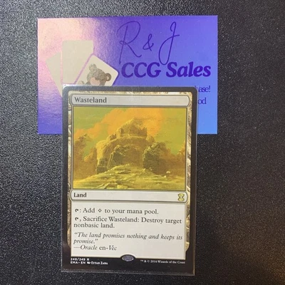 MTG - Wasteland - Eternal Masters - Near Mint - Image 1 of 2