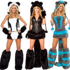 Adult Sexy Furry Animal Costume for Women Animal Costumes Halloween Carnival