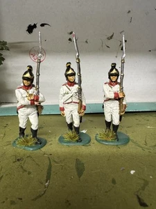 3 X Austrian Infantry 1809 1/32ND SCALE FIGURES PAINTED - Picture 1 of 2