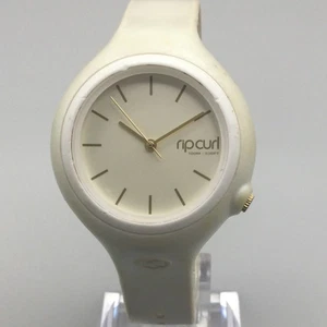 Rip Curl Classic Surf Watch White 37mm Unisex 100M Stainless A3136G New Battery - Picture 1 of 14