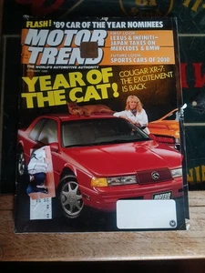 MOTOR TREND Magazine-JANUARY 1989 - Picture 1 of 4