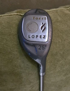 Nancy Lopez Torri 9HW Hybrid 26º 38" Ultra-Lite Flex-Max-3 Shaft w/New Grip - Picture 1 of 15