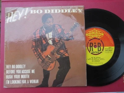 BO DIDDLEY ~ HEY! BO DIDDLEY - UK PYE INTERNATIONAL E.P - 1962 - Image 1 of 4