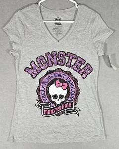 Monster High Freaky Just Got Fabulous T-shirt - Junior Large (11/13) - Picture 1 of 12